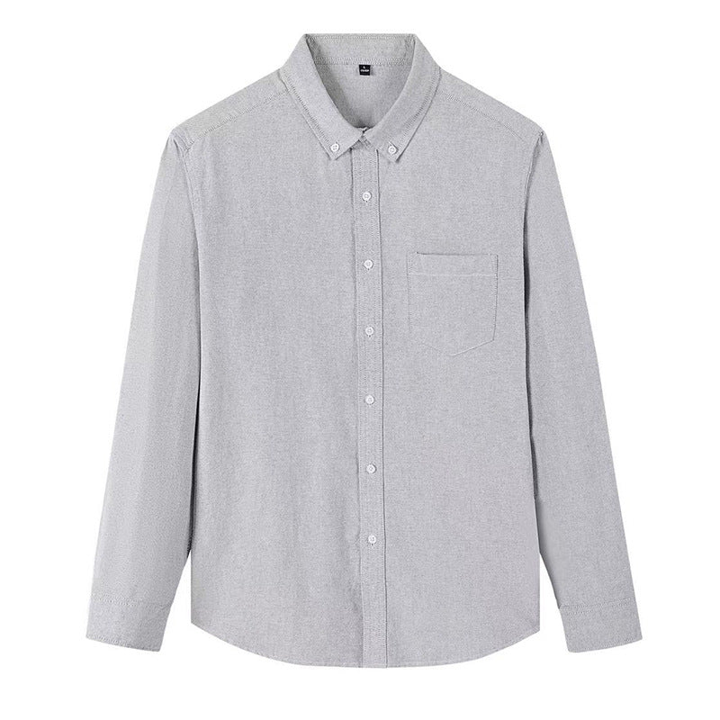 Oxford Cotton Shirt manches longues Style casual