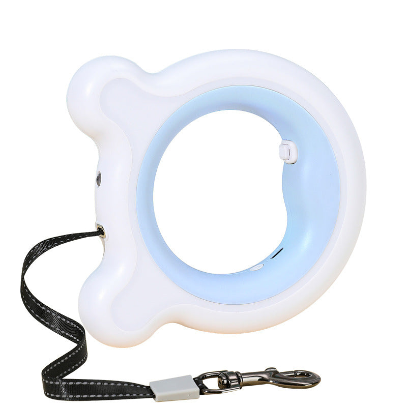 Pet laisse extérieure en plastique gris
