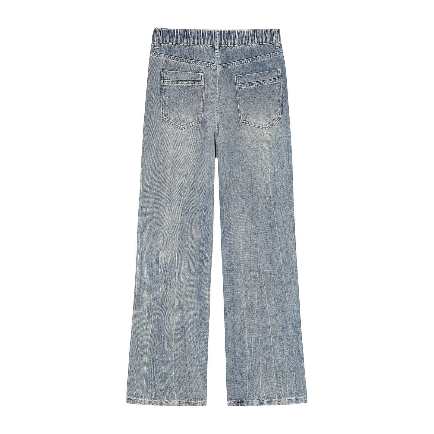 Arrivée Lightning-Stripe Droit-Leg Jeans Denim pour hommes