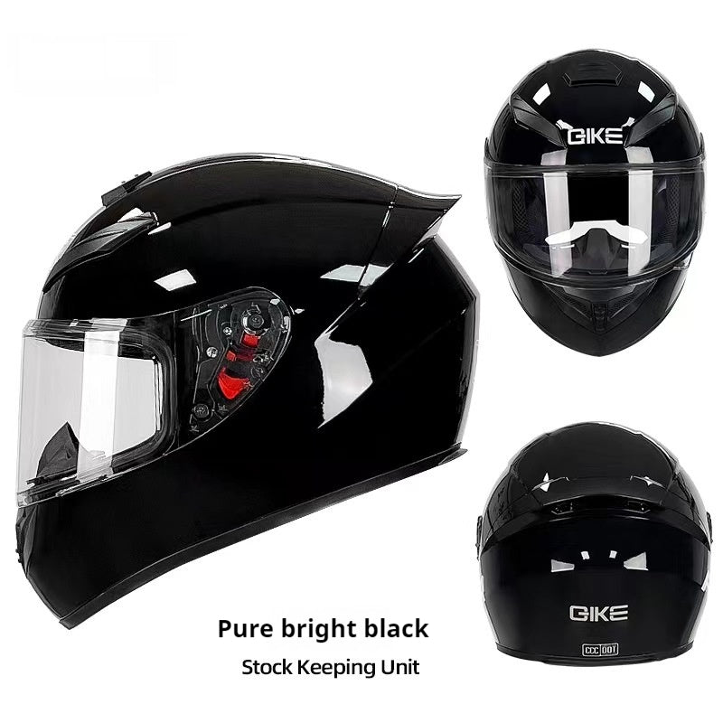 Moto Hiver Personnalité Casque de moto