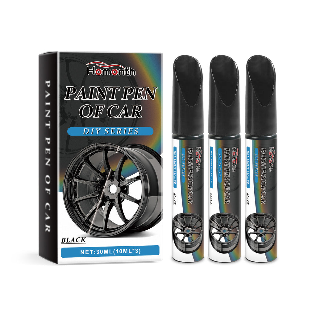 Stylo d'entretien égratignure de roue de voiture noir Homesh - Suppression des éraflures de peinture de voiture