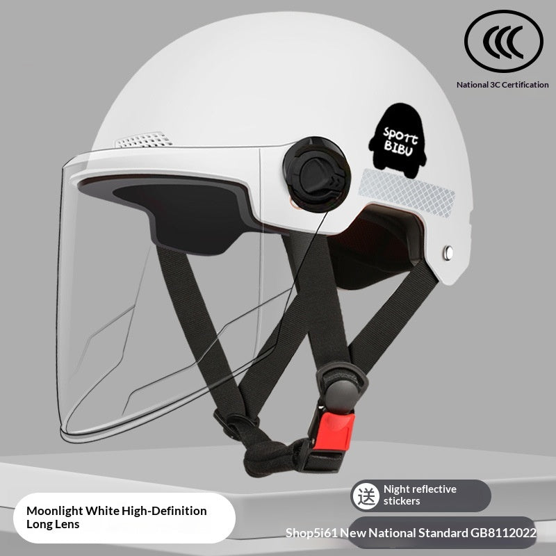 Casque de sécurité Scooter électrique unisexe à quatre saisons