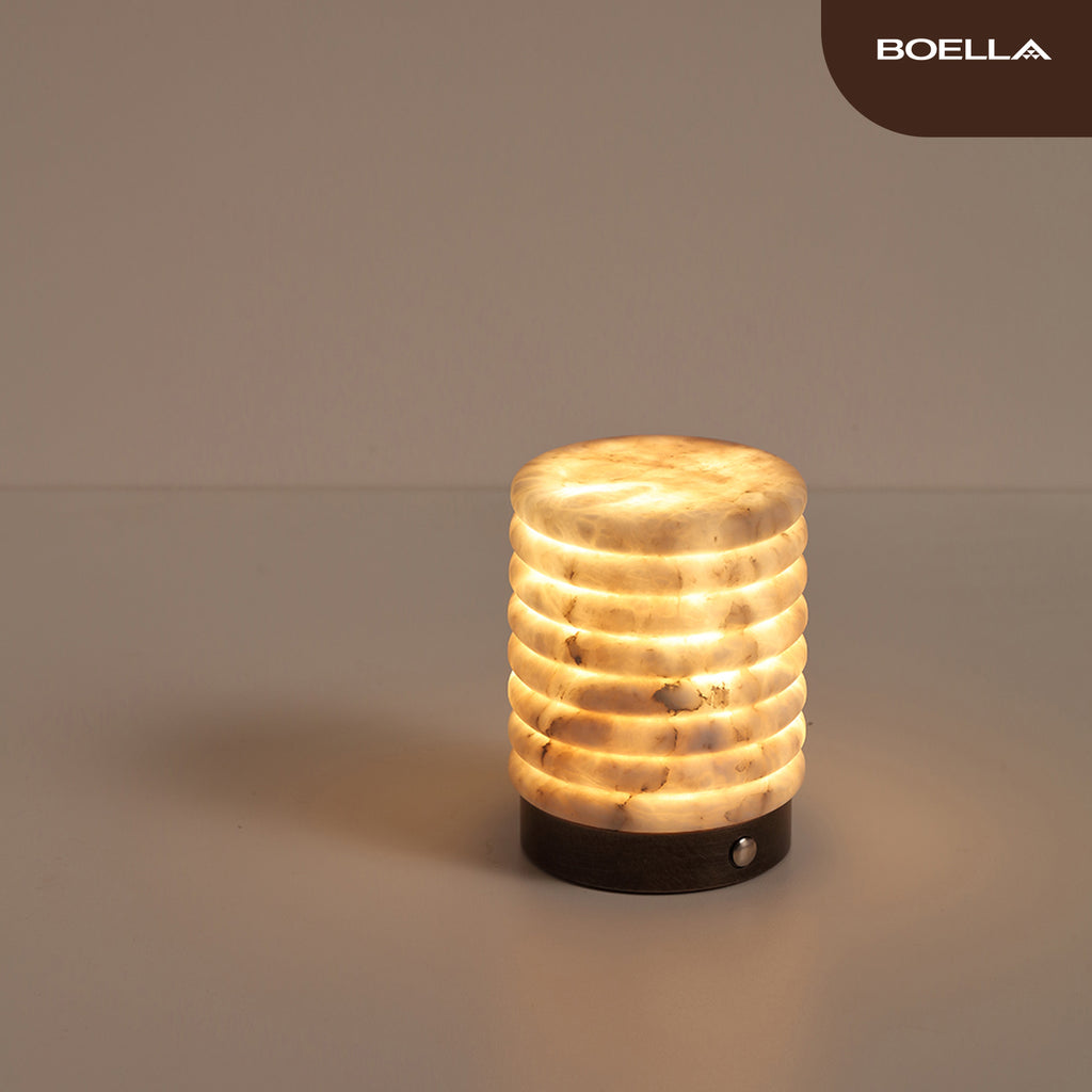 Lampe à crème naturelle Alabaster