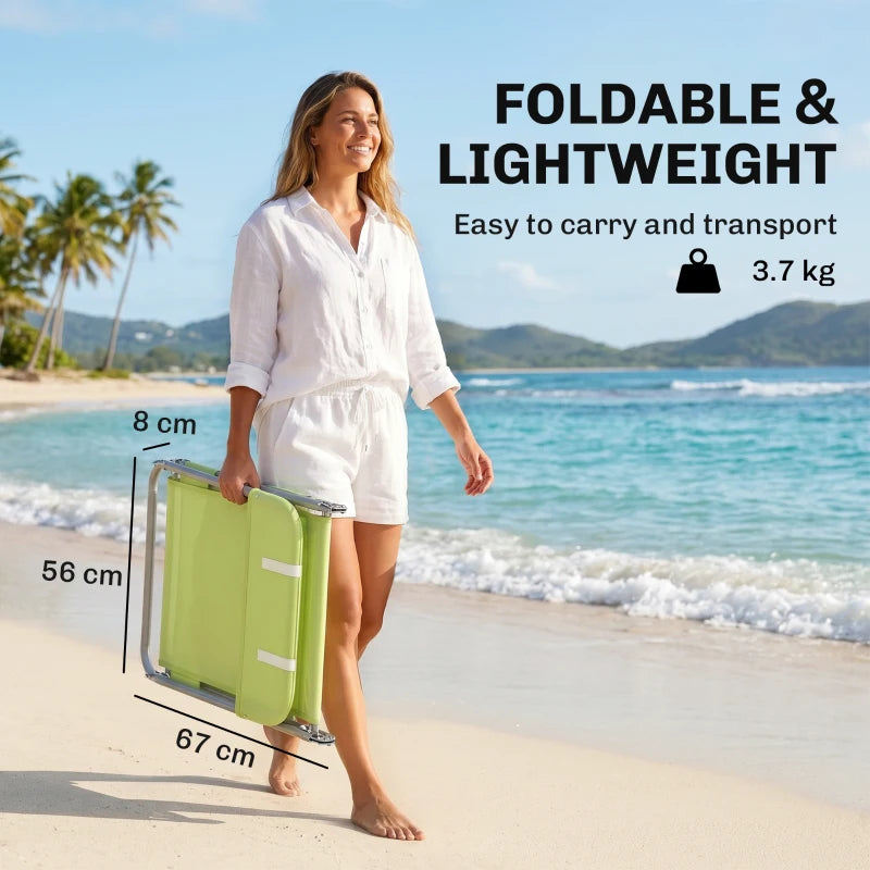 Folding lounge chairs
