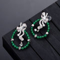 S925 Boucles d'oreilles en acier inoxydable