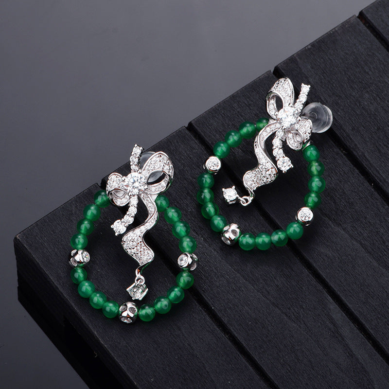 S925 Boucles d'oreilles en acier inoxydable