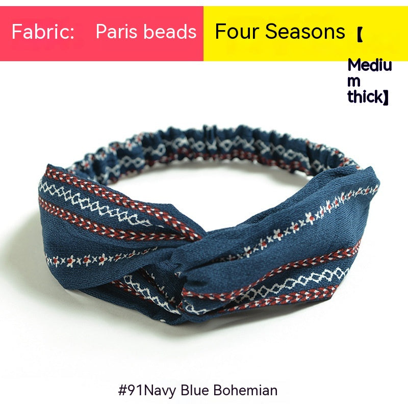 Bandeau en mousseline pour femmes