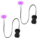 Boîte à batterie extérieure avec bande LED et minuterie