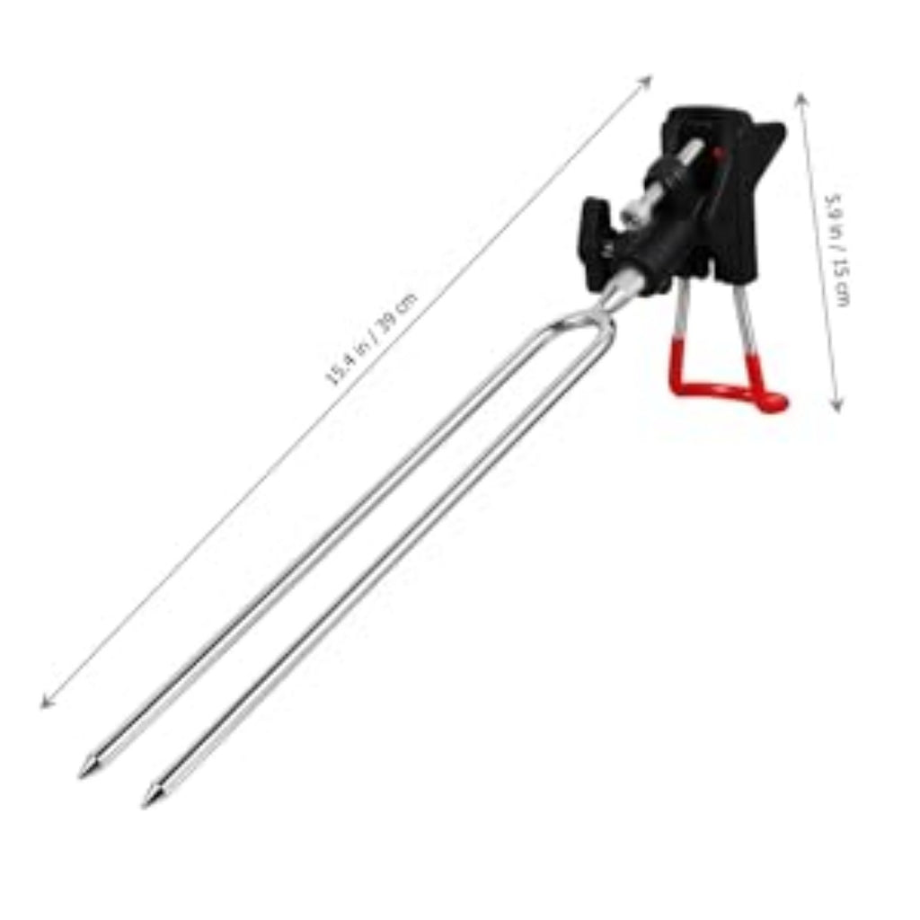 2 supports à tige de pêche avec joints universels pour montage au sol—Ensemble d'accessoires parties