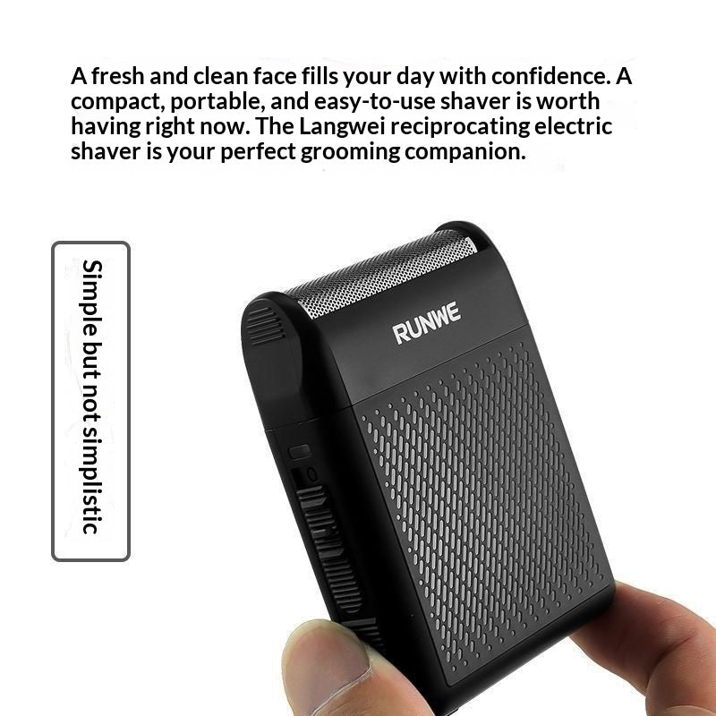 Mini rasoir portable compact rechargeable USB