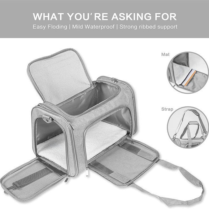 Sac de transport de chats Portable pliable Portable