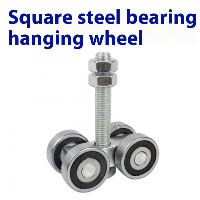 Heavy Duty Porte coulissante Roue de suspension Industrielle Porte Slide Rail Accessoires