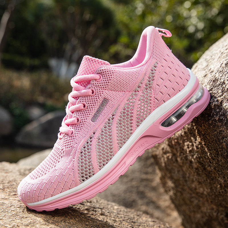 Mesh Femmes Respirant Chaussures Flying Woven Air Coussin