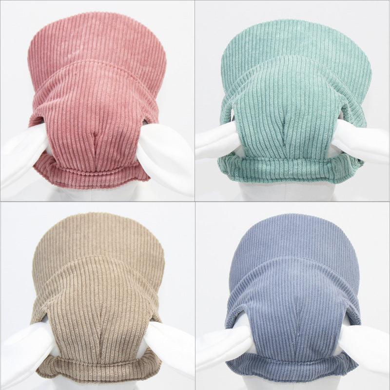 Cute Duckbill Hat for Pets with Ear Holes