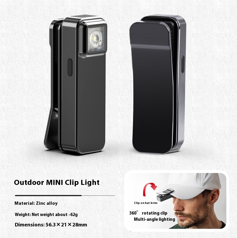 Portable en plein air et polyvalente forte mini lumière de pouce