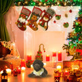 Sunnyglade 3PCS 18Noël Bas Classic Grands Bas Santa