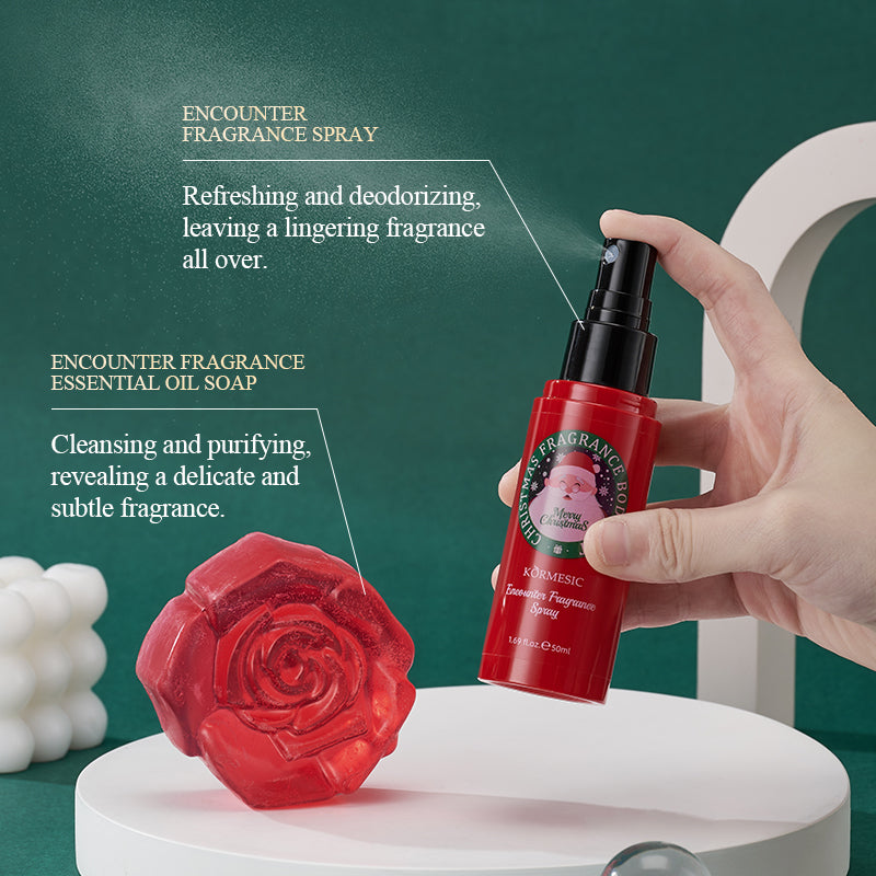 Ensemble de parfums de Noël KORMESIC pour le commerce extérieur 50ml-100g-50g-30g