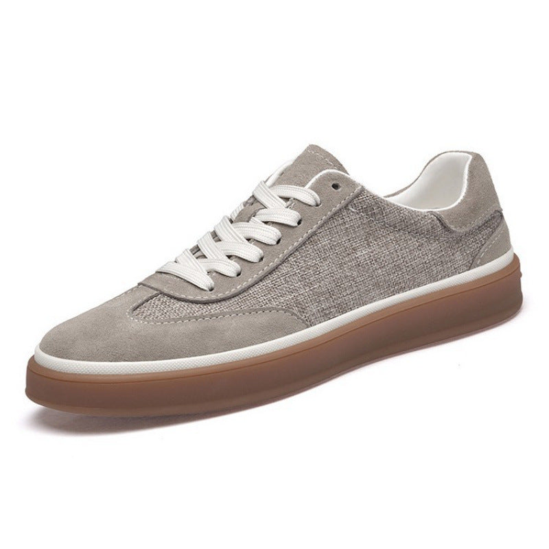Respirant Casual Bas-top Blanc Sneakers