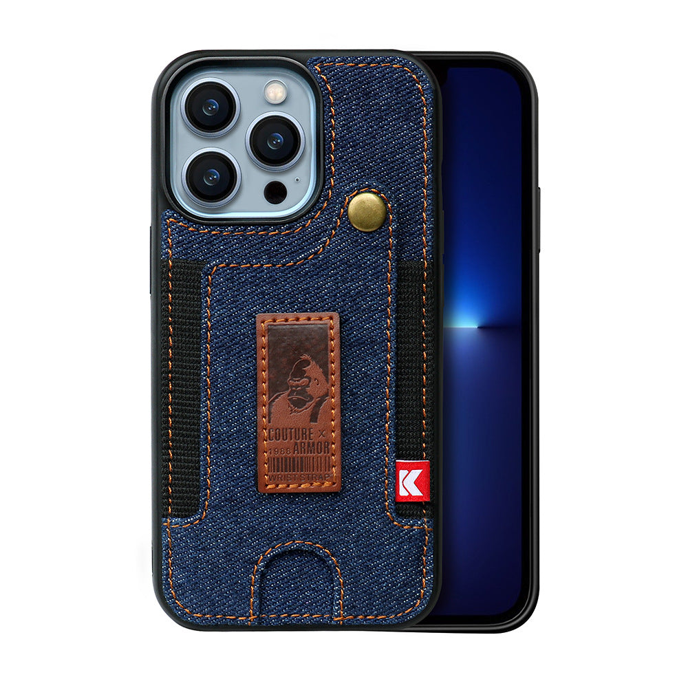 Applicable IPhone13pro Wristband Téléphone Case