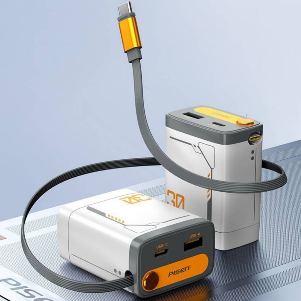Chargeur Nitride Gallium avec câble intégré