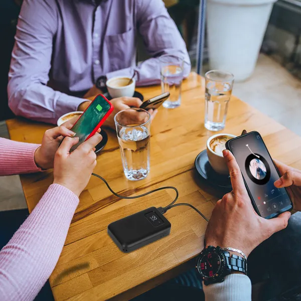 Chargeur de batterie externe Portable Power Bank Double USB
