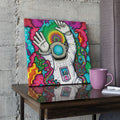 Peinture murale sur toile d'individualité artistique