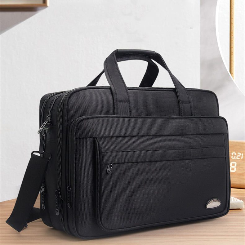 Porte-monnaie de grande capacité Toile d'affaires pour hommes Portable