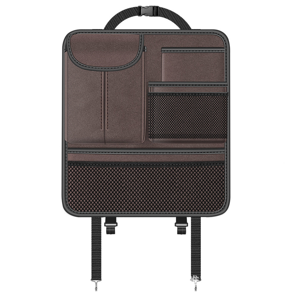Boîte de tissu de voiture Sac de rangement Sundries multi-fonction