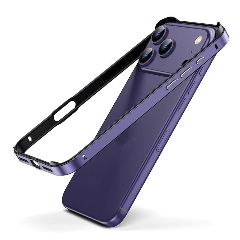 Boîtier de téléphone en aluminium métal alliage Silicone résistant à la chute