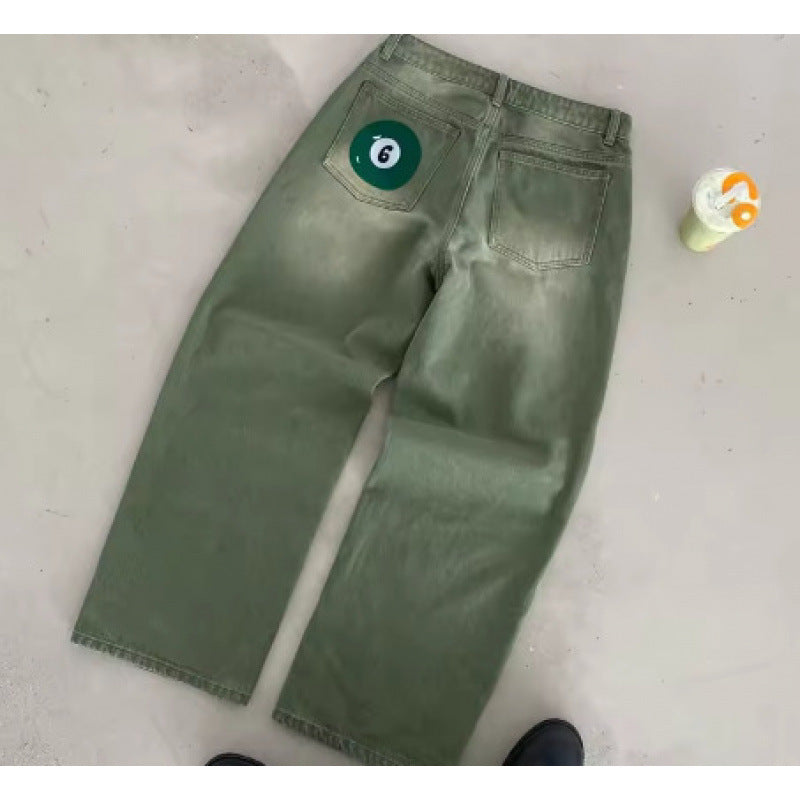 Pantalons de denim imprimés pour femmes