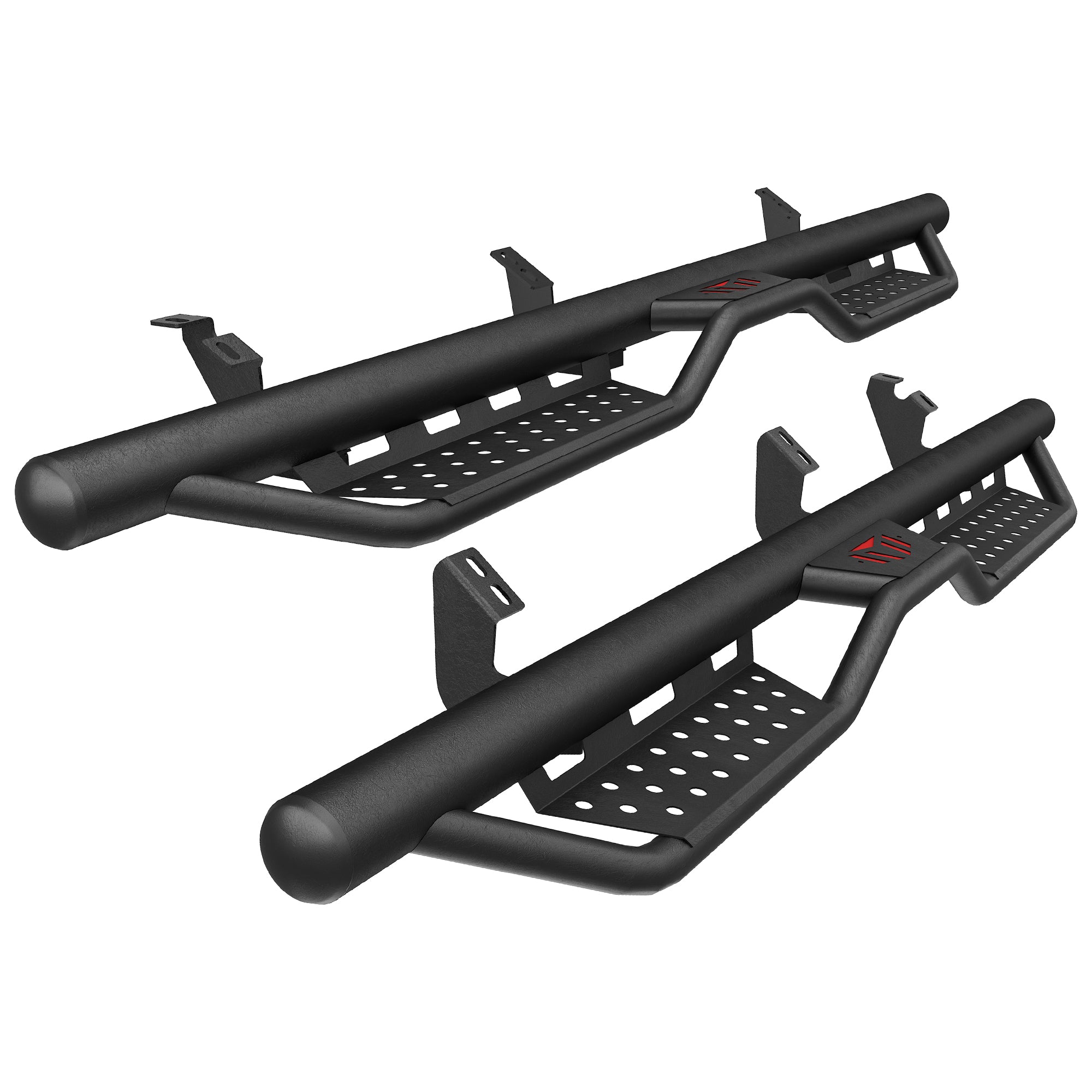 Planches de course Étapes latérales pour Toyota Tacoma Double Cab Drop Nerf Bars