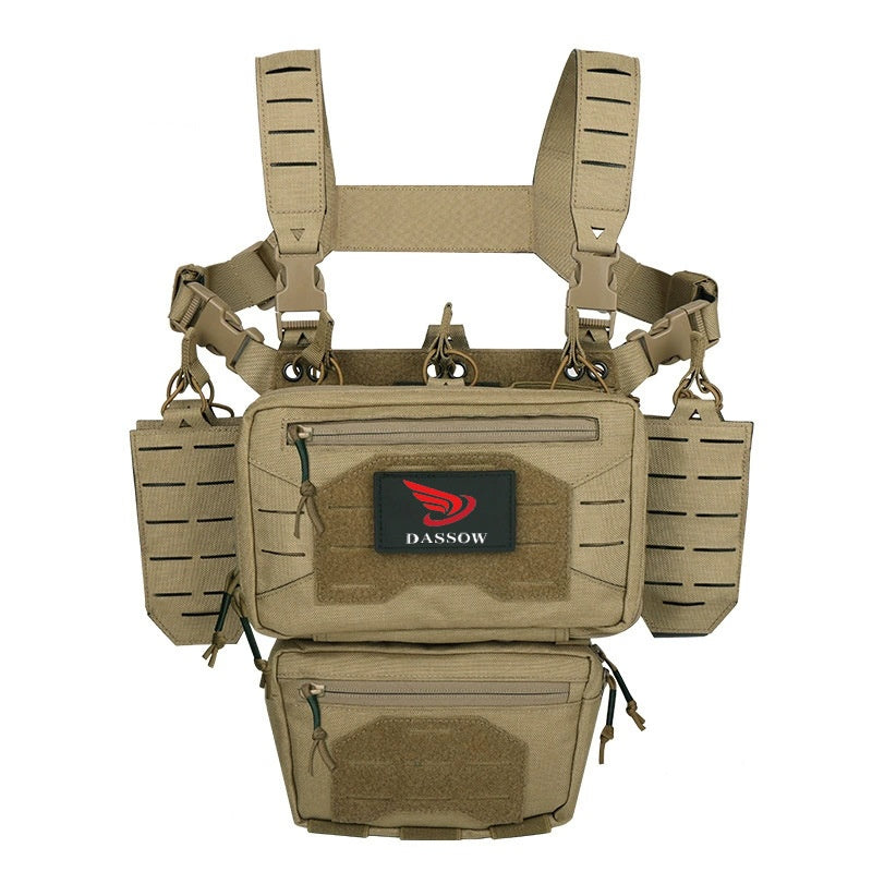 Rig thoracique multi-fonctionnel monté au laser MOLLE