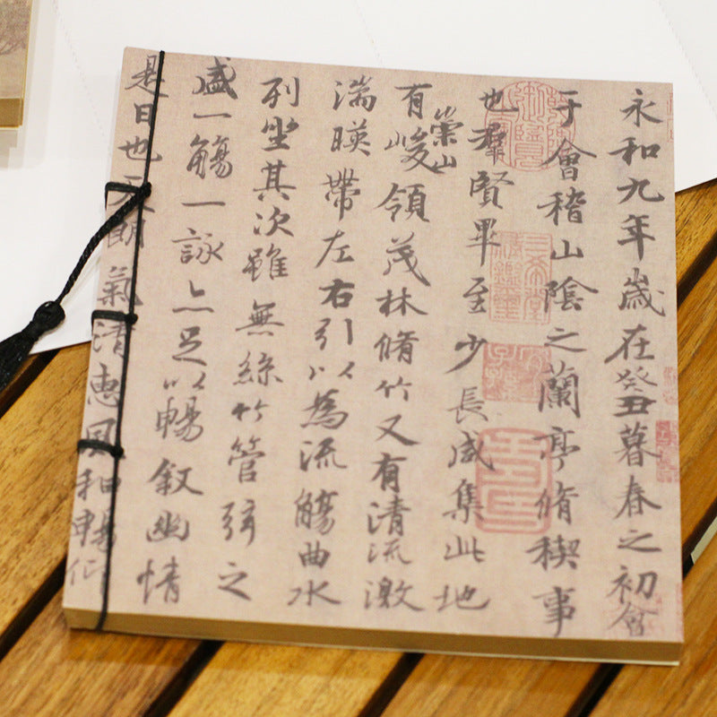 Rétro Peintre Célèbre Ligné Ledger de main antique