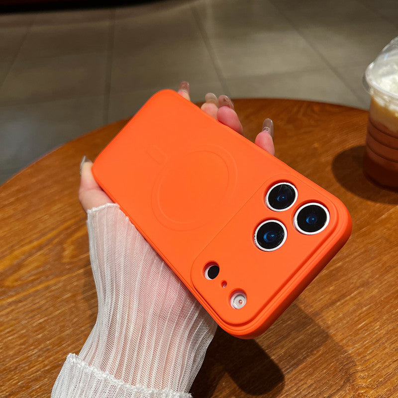 Cas de téléphone liquide magnétique