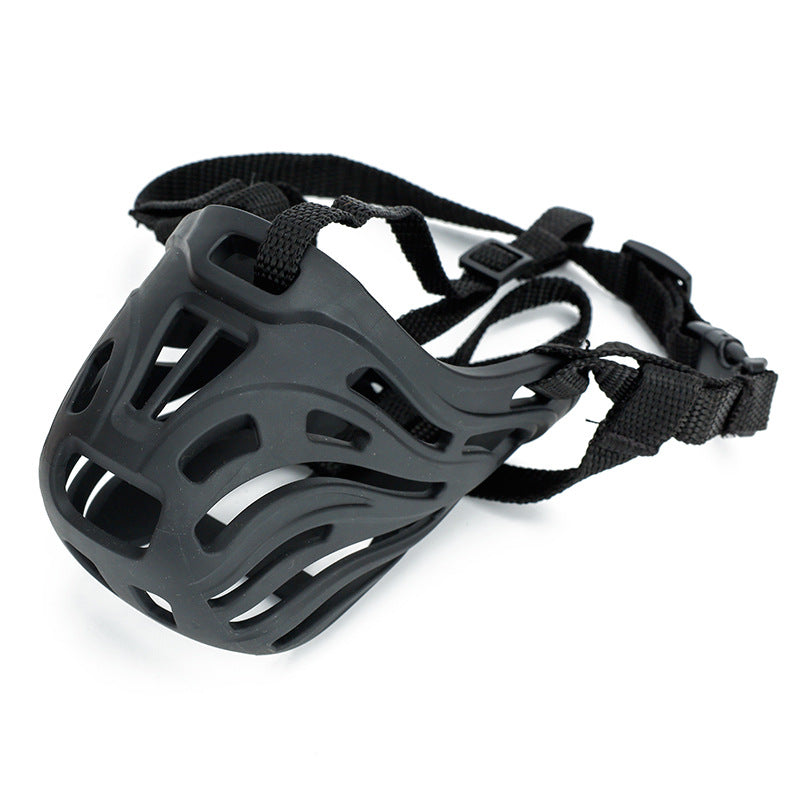 Masque de protection pour chien confortable en silicone