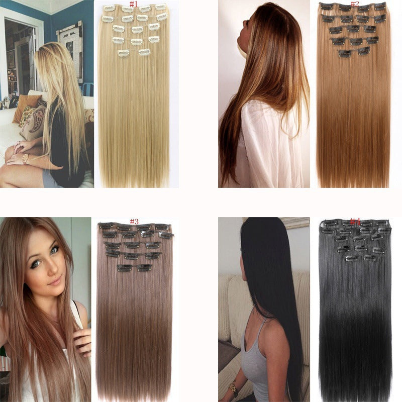 Ensembles d'extension de cheveux humains de tressage Perruque synthétique