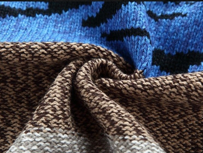 Chandail de cardigan épais pour hommes