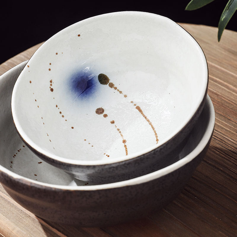 Créative Underglaze Color Tableware Ménage Dessert Ramen Bowl