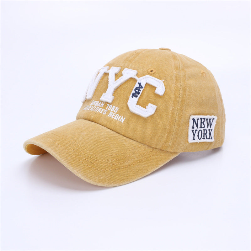 American Retro Soft Top Flat Cap Hip-hop Street Style