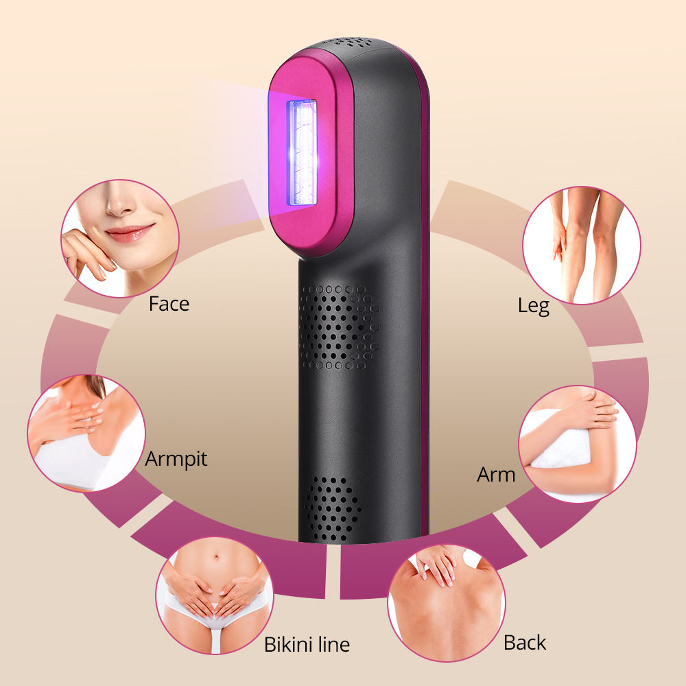 1PCS Laser Enlèvement des cheveux pour les femmes et l'homme 100