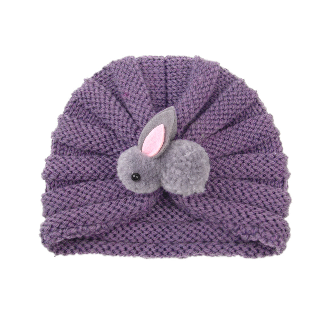 Enfants Chapeau tricoté en laine Automne Et l'hiver