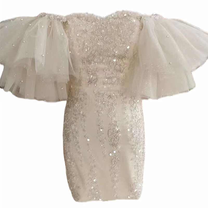 Tube Top Cinché taille Minijupe Fée