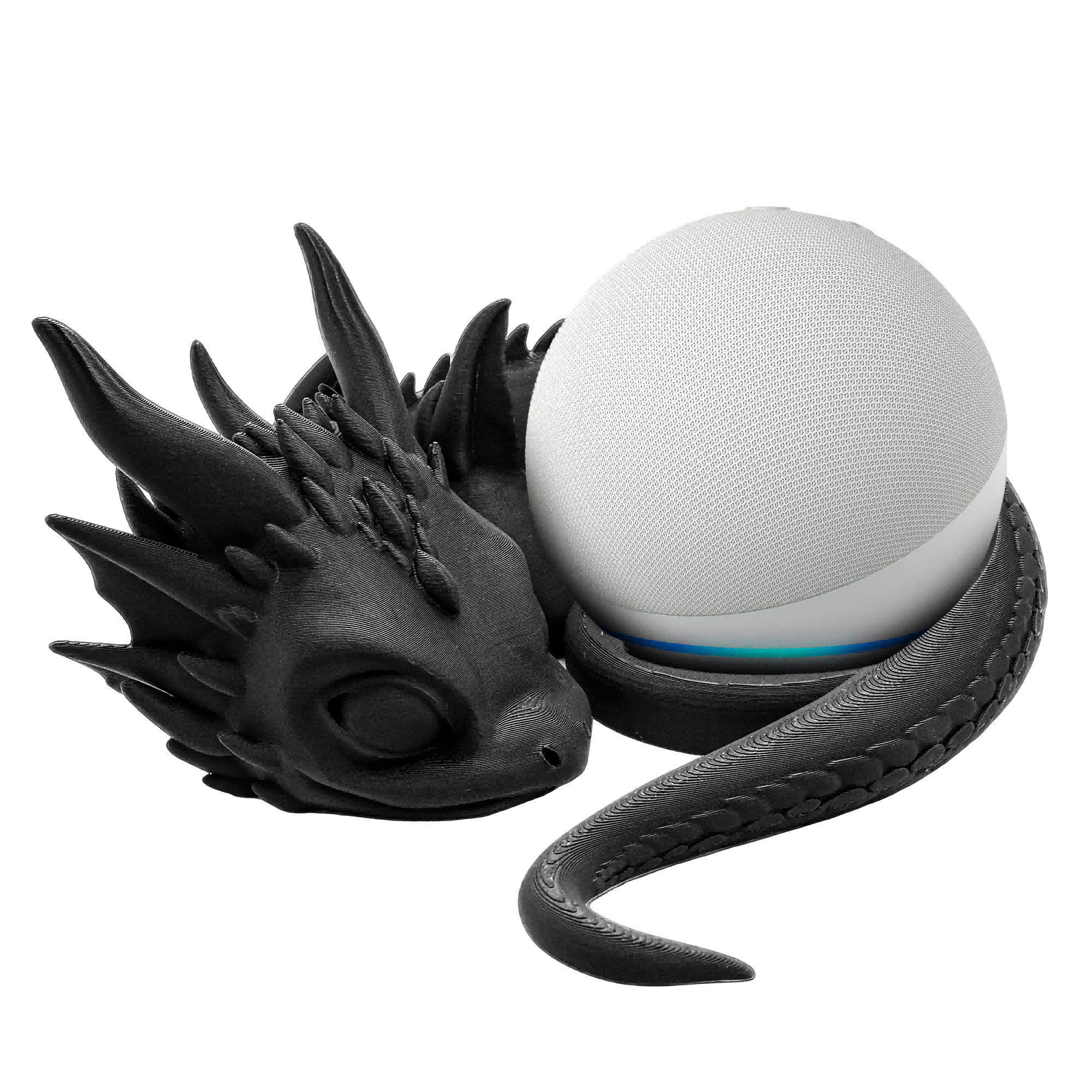 Support de haut-parleur dragon imprimé 3D