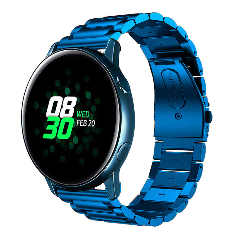 Montres en acier inoxydable Bracelet en métal à trois perles