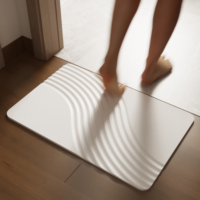 Tapis de sol de terre diatomées antidérapant à séchage rapide