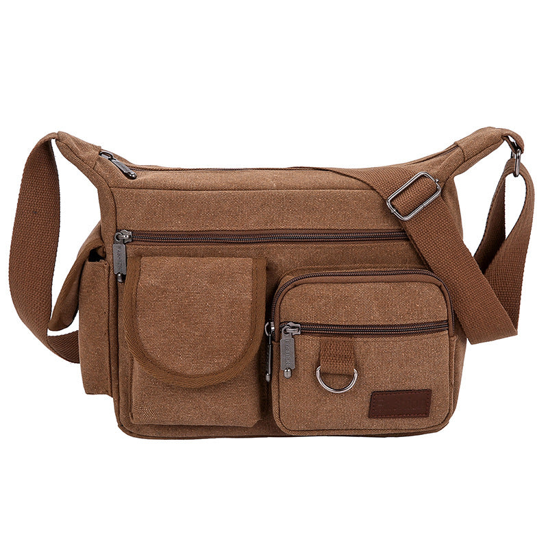 Sac de voyage occasionnel pour les hommes en toile
