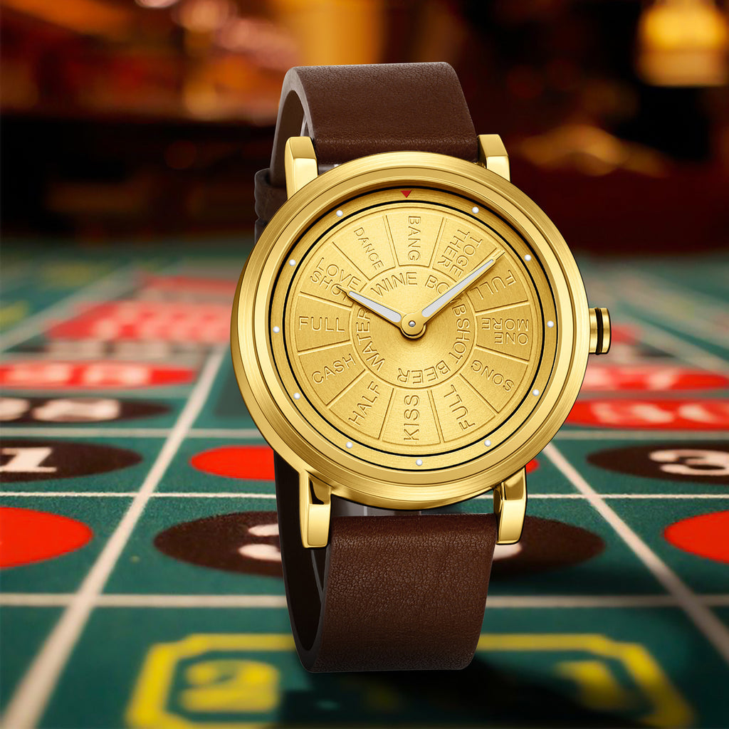 Montre de tendance de ceinture en acier Quartz