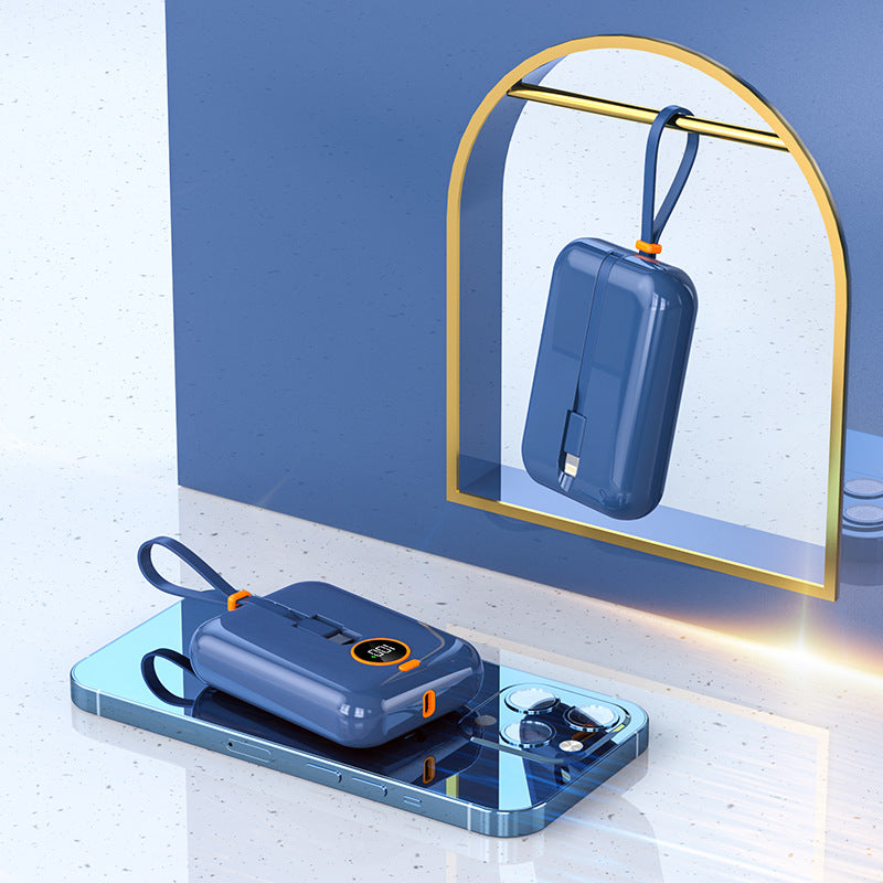 Charge super rapide 66W avec la banque d'alimentation par câble