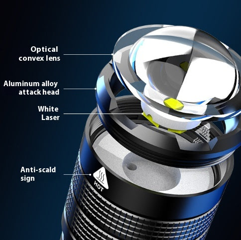 Strong Light Super Bright Flashlight Remote Outdoor Charging High Power Portable Zoom