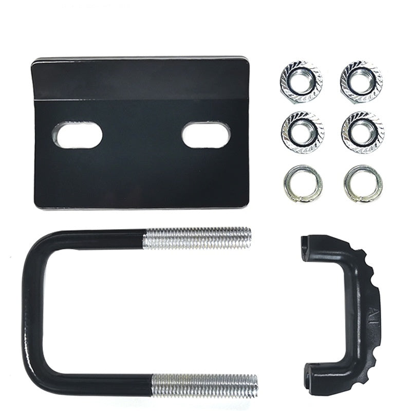 Rear trailer arm mount for off-road vehicle